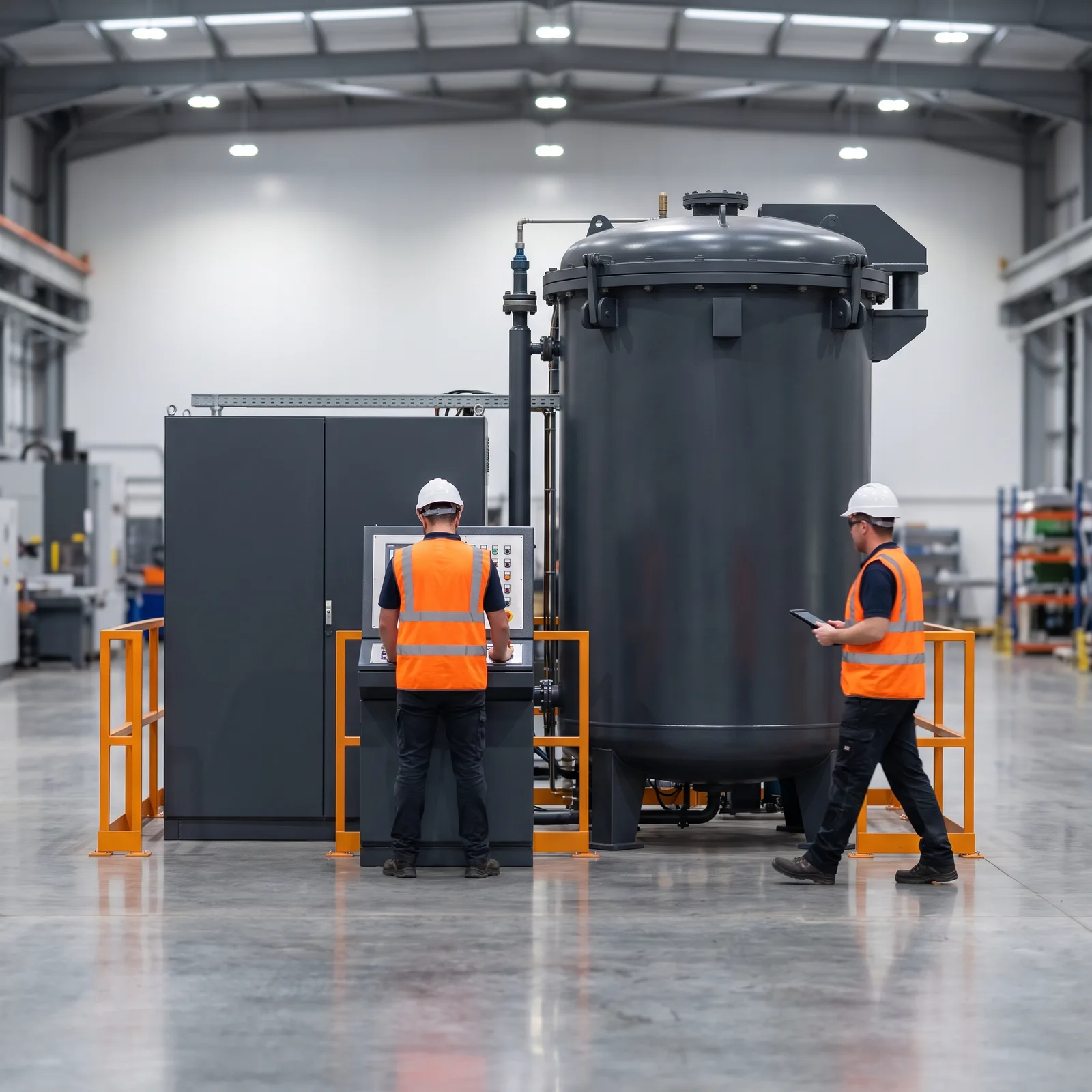 Nitrierofen für Matrizen 45 kW (Kammer ø500×1000 mm)